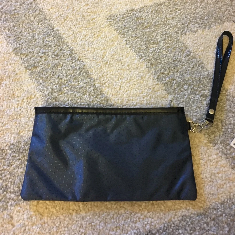 NEW Navy Blue Wristlet